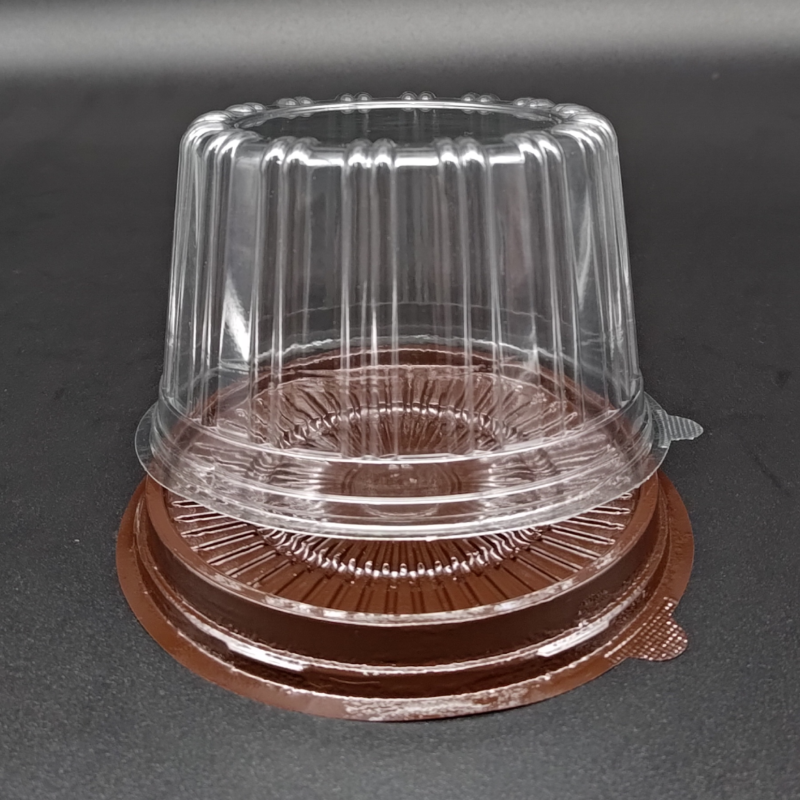 SS Cake Tray 10 Bulat Hitam