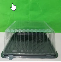 SS Cake Tray 30 30x30x15cm Kotak