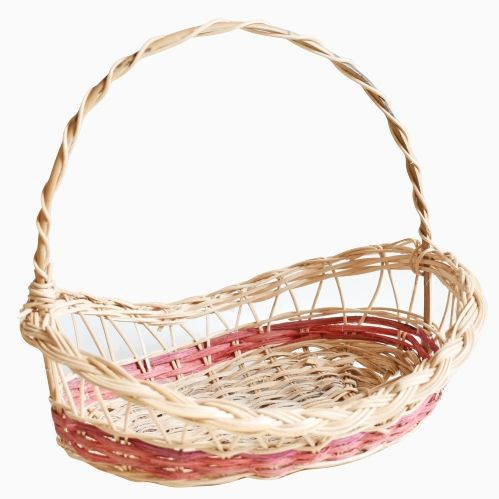 ALF Keranjang Rotan Oval Kapal Prahu 34x28cm