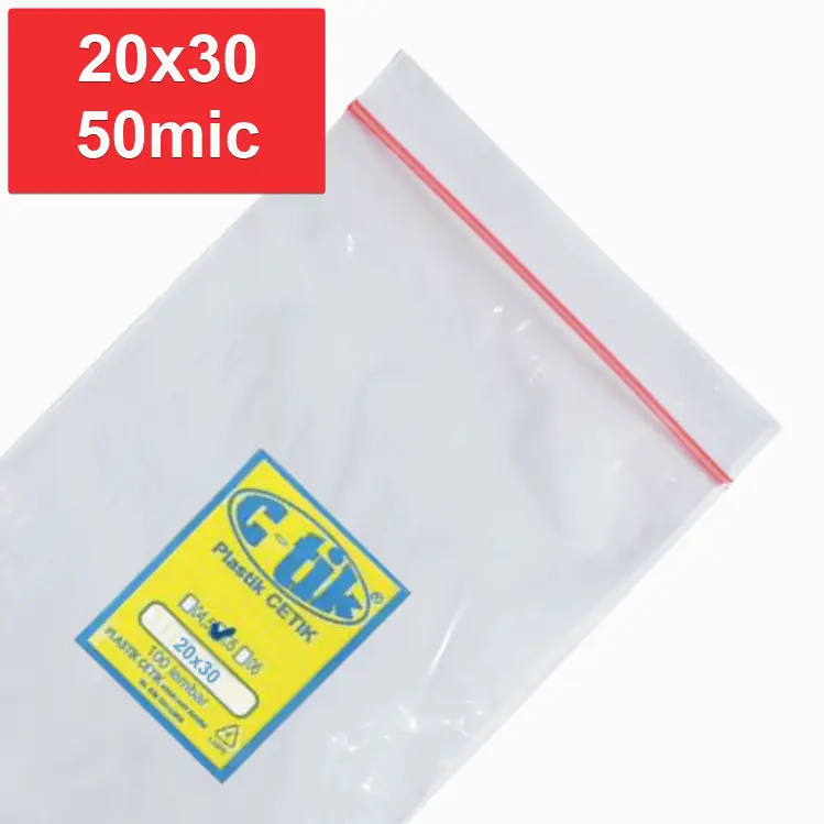 Ctik/Cetik Klip 20x30 50mic Pak(100)