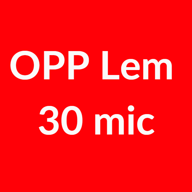OPP Lem 8x15 30mic