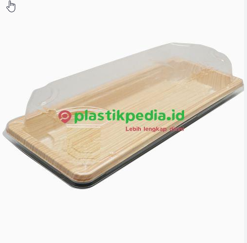Mika Sushi ST-2 Mokume J 222mmx90mmx25mm+ Tutup