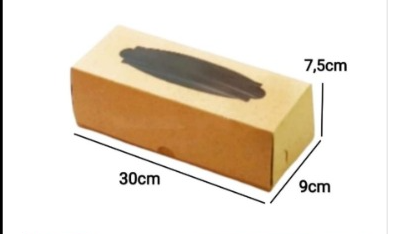 LUB Dus RollTart 30x9x7.5 Window Kraft 