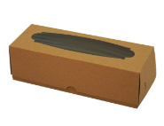 LUB Dus RollTart 310gr 24x9x7.5 Window Kraft 