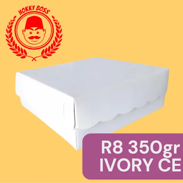 HOKKY BOSS R8 350gr 18x18x6.5cm Renda Ivory