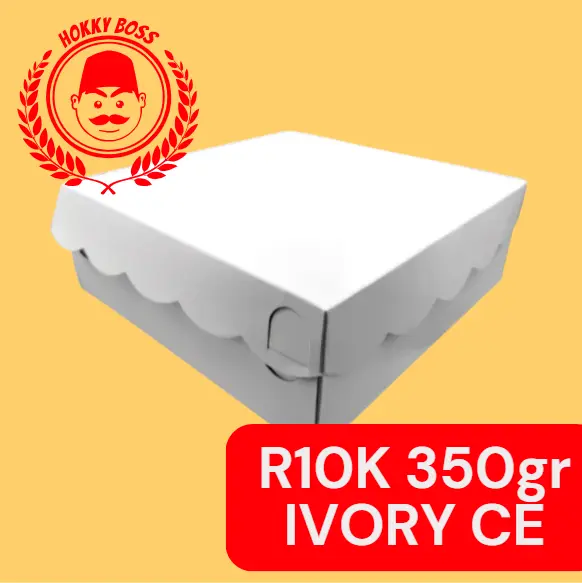 HOKKY BOSS R10K 350gr 20x20x7cm Renda Ivory