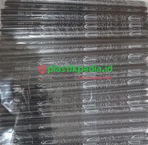 Super Bubble Sedotan Steril 620 WF Hitam Pak(500)