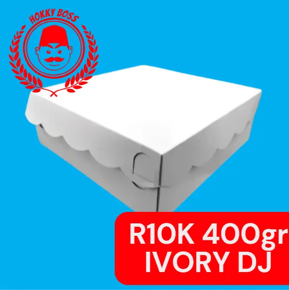 HOKKY BOSS R10K 400gr 20x20x7cm Renda Ivory