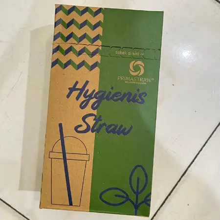 PRIMA STRAW Sedotan Steril 620 WF Hitam Pak(250) 