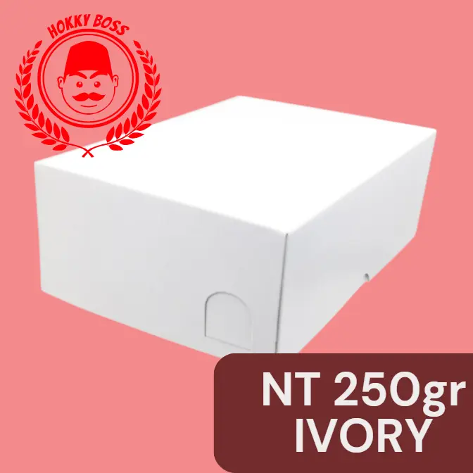 HOKKY BOSS NT 250gr 17.5x13.5x6cm Penuh Ivory