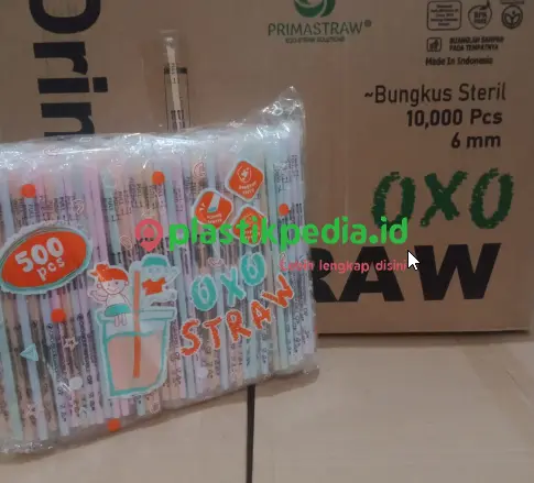 KMA OXO Sedotan Steril 620 WF Pastel Pak(500)   