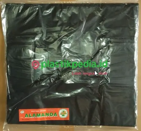 ALAMANDA Kresek 002x40x65 Hitam Pak(50) 