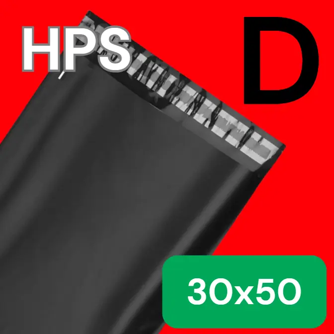 HPS Polymailer 30x50 Grade D Hitam Pak(100)