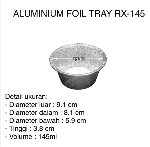 BEST FRESH Alu Tray Foil RX 145