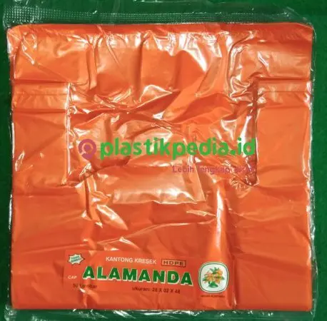 ALAMANDA Kresek 002x28x48 Merah Pak(50) 