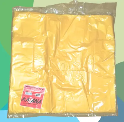 KATANA Kresek 002x40x65 Kuning Pak(40) 