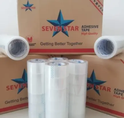SEVEN STAR Lakban 2 Inch x 72yard Transparant 