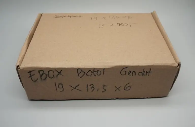 DJG Ebox 13.5x19x6 Botol Gendut