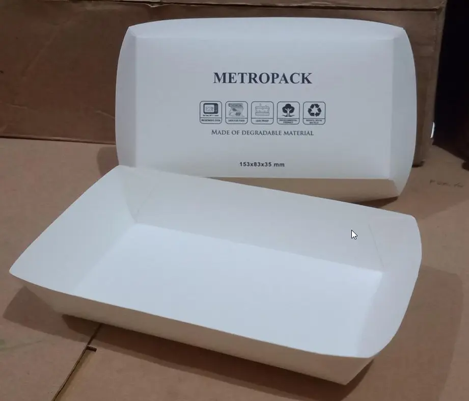 METRO Paper Tray Medium uk 151x81x35mm Putih