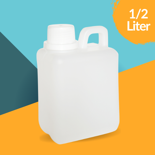 CKC Jerigen 1/2Liter 40g Natural + Tutup
