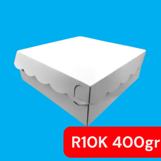 HOKKY BOSS R10K 400gr 20x20x7cm Renda Putih