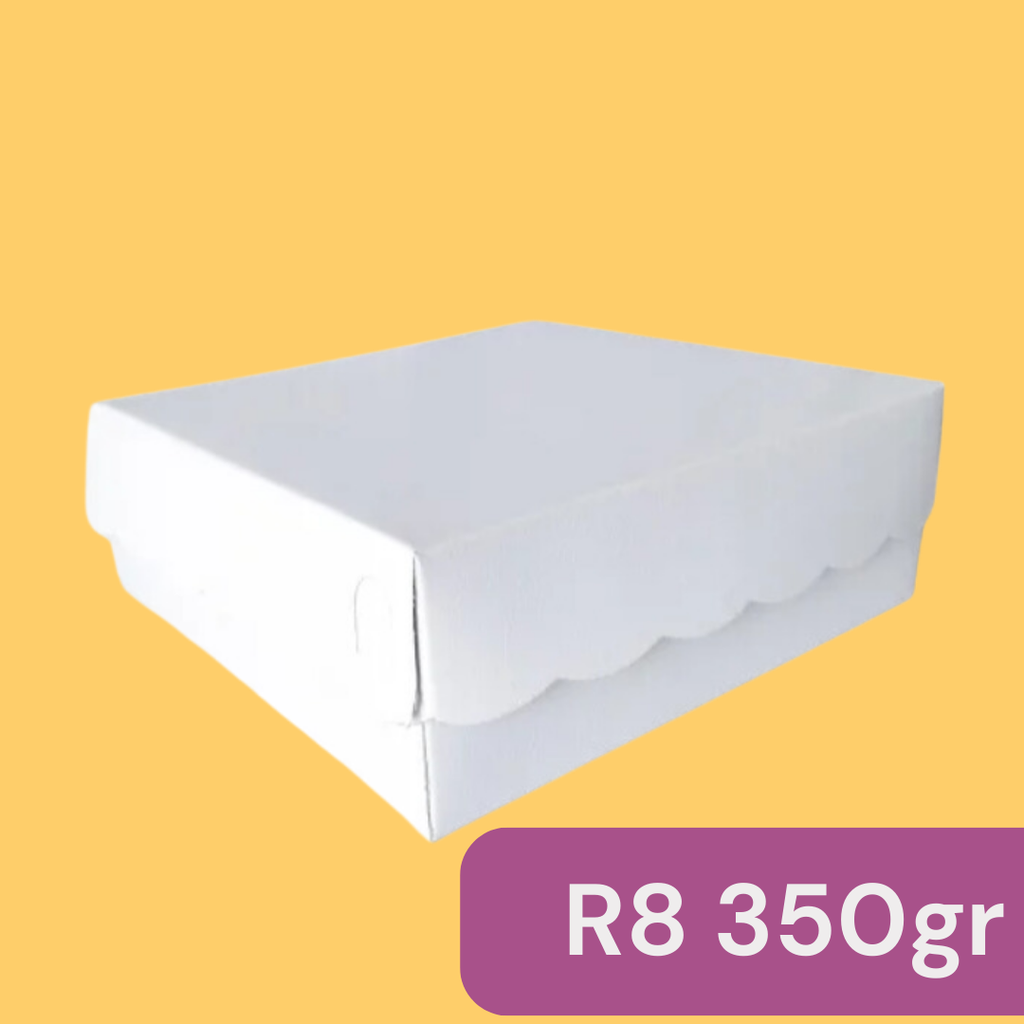 HOKKY BOSS R8 350gr 18x18x6.5cm Renda Putih