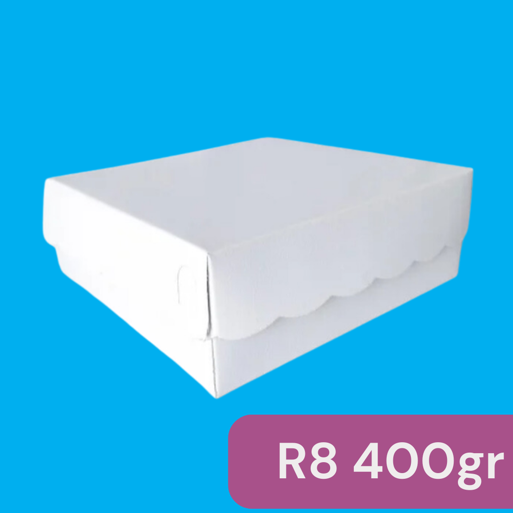 HOKKY BOSS R8 400gr 18x18x6.5cm Renda Putih