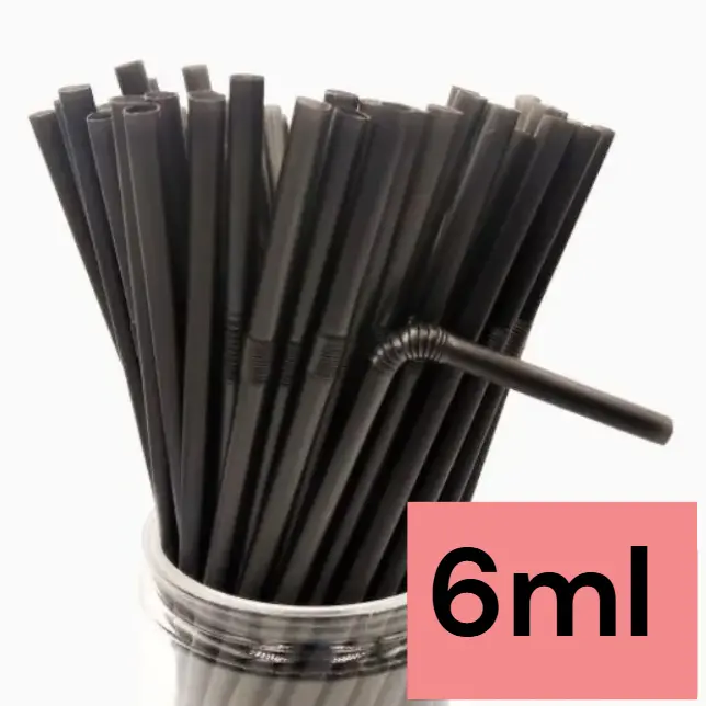 ABP Sedotan Bengkok 6mm 1kg Hitam Pak(1450)