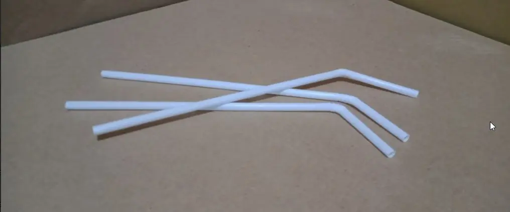 ABP Sedotan Bengkok 5mm 1kg Putih Pak(1600)