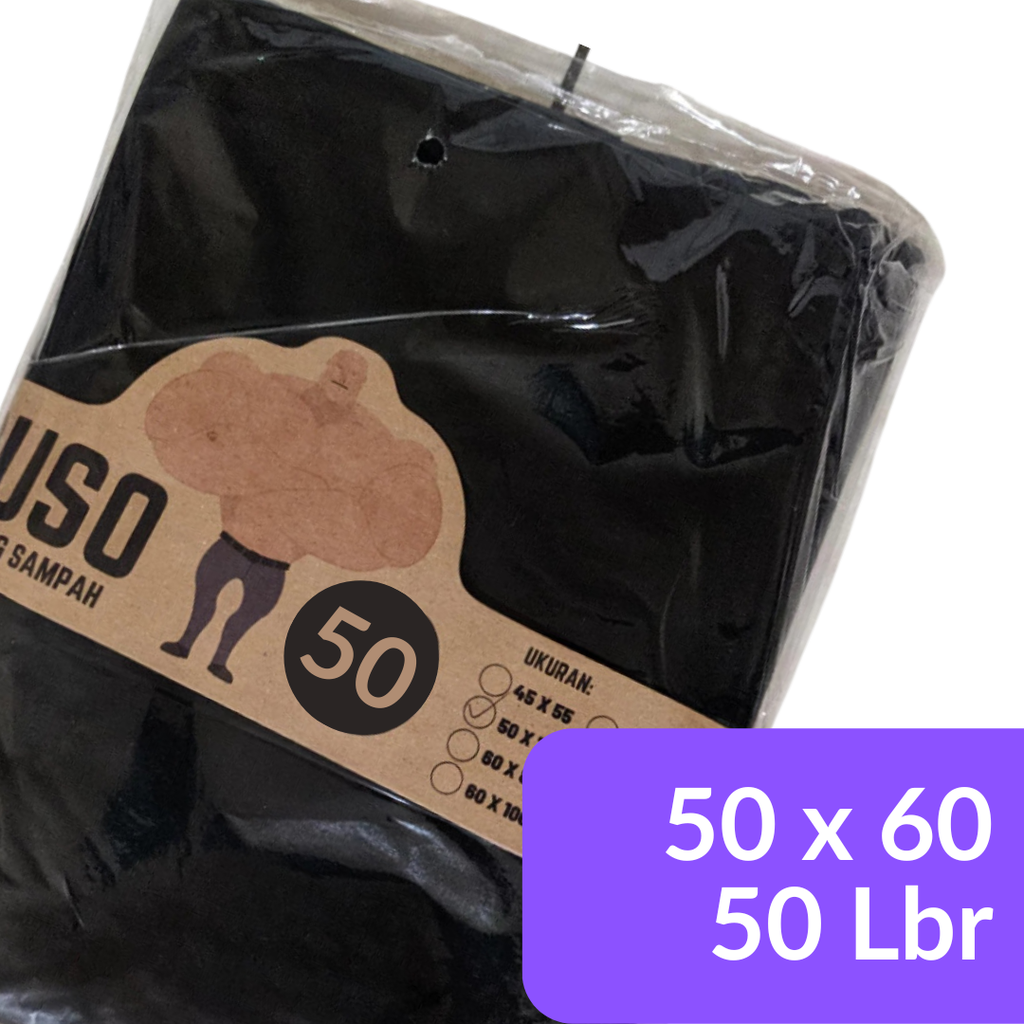 RUSO HD Sampah 50x60 Hitam (50)