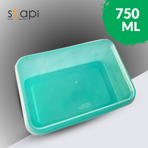 SUAPI Thinwall 750ml Hijau Pak(25)