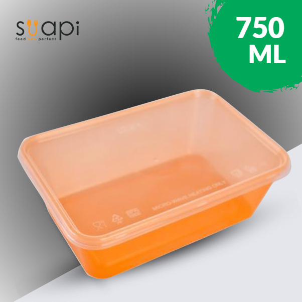 SUAPI Thinwall 750ml Orange Pak(25)