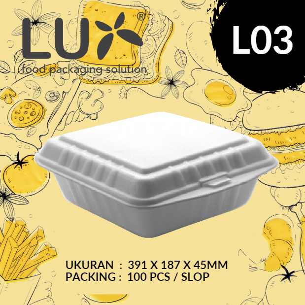 LUX Styrofoam L03 Lux 03 Polos
