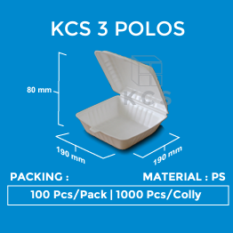 KCS Styrofoam K03 Polos 190x190x80mm