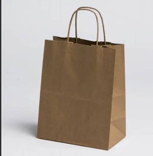 SHK Paperbag 22x21x25cm Coklat Kraft Pak(12)