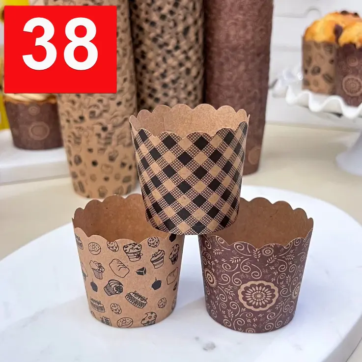 BEST FRESH Cup Cake Muffin Bruder 38mm Motif