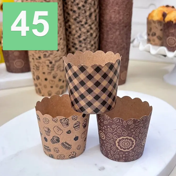 BEST FRESH Cup Cake Muffin Bruder 45mm Motif