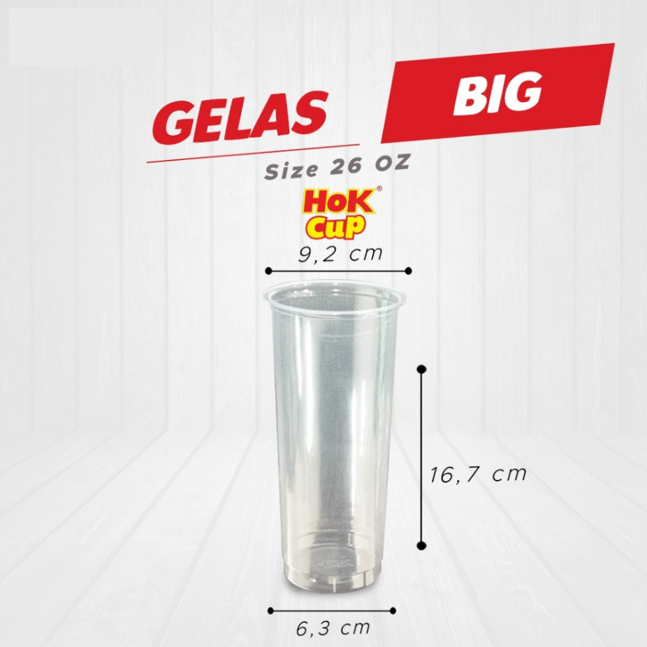 HOK PP Cup 26oz 698ml 8gr Natural