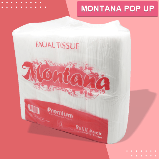 MONTANA Pop Up Tissue Pak(8)