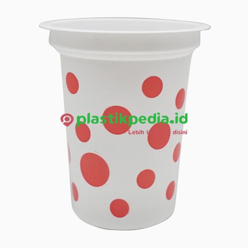 Starindo SJP PP Cup 200ml Bola Tul Merah