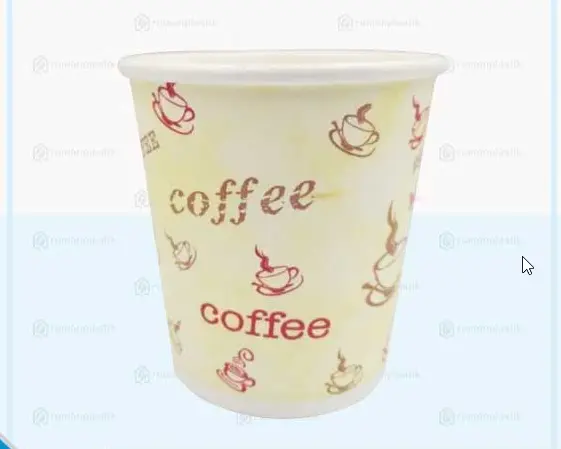 Starindo SJP Paper Cup Hot 8oz 240ml D75 Kuning Coffee