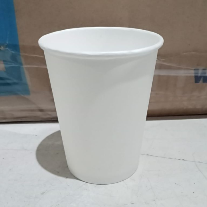 Starindo SJP Paper Hot Cup 8oz 240ml D75 Ivory Motif