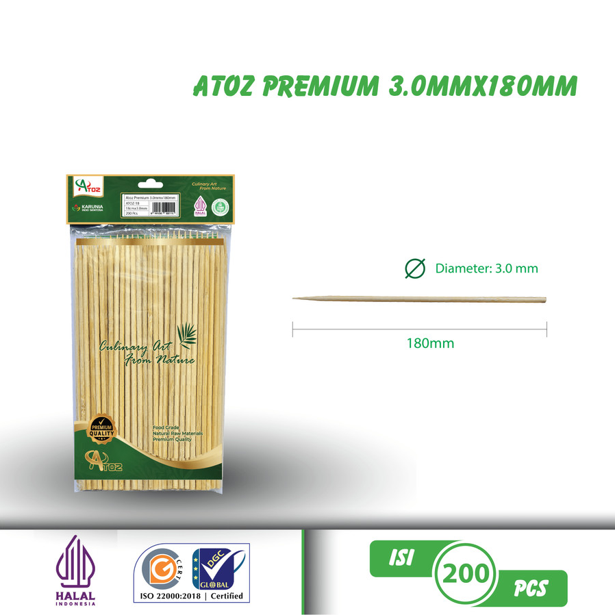 ATOZ Tusuk Sate Panda 500gr