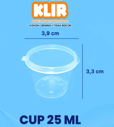 KLIR Cup Saus 25ml