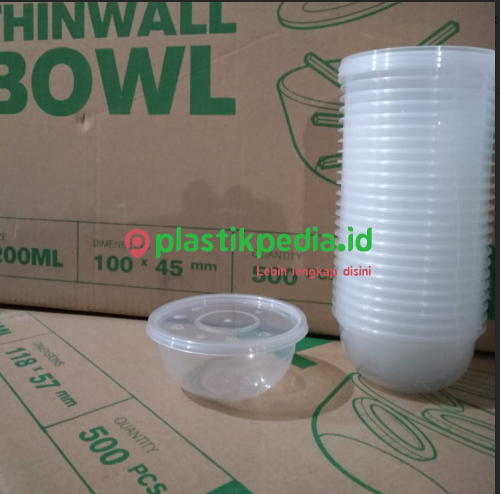 WIGO Thinwall Bowl 200ml RB