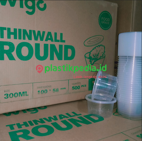 WIGO Thinwall Round 300ml RD