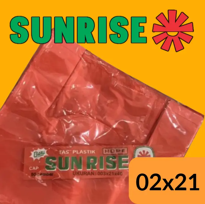 Sunrise 002x21x40 Merah Pak(50)