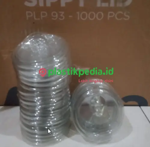 [PLP.LS92] POLIPACK PET Lid Sippy Strawless D92.5