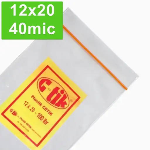 [SBS.12204] Ctik/Cetik Klip 12x20 40mic Pak(100)