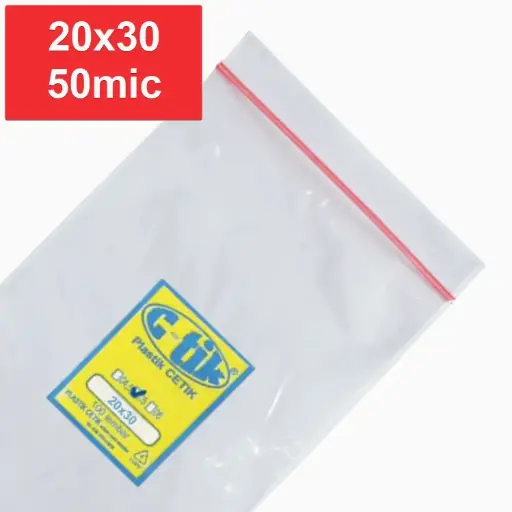 [SBS.20305] Ctik/Cetik Klip 20x30 50mic Pak(100)